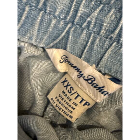 TOMMY BAHAMA Tencel Denim Loose Fit Pant Women size XXS - Picture 5 of 7